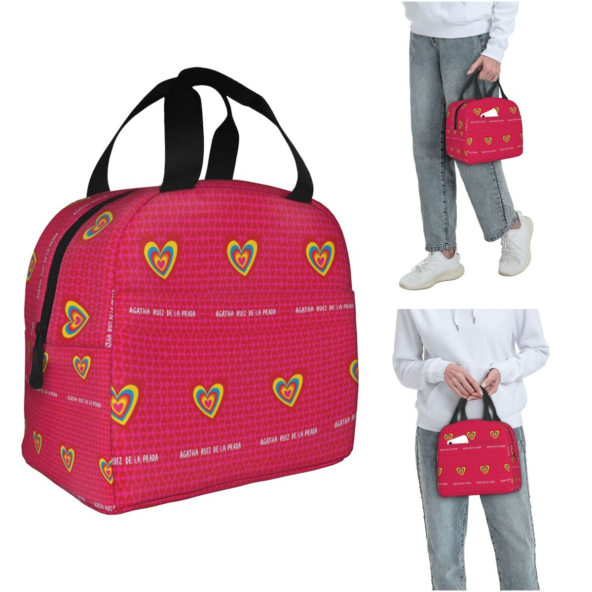 Women Bags Prada - Agatha Ruiz-De La-Prada 패턴 여성용 절연