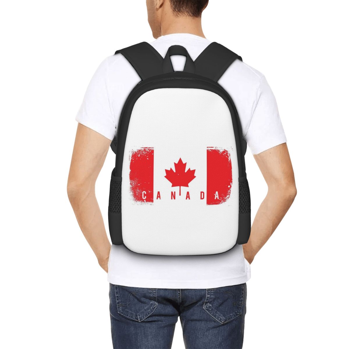 Women Bags Canada - 캐나다 국기 학생 배낭 학교 가방