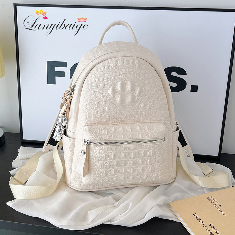 Women Bags Guess - 여성용 배낭 PU 가죽 대용량 숄더백,