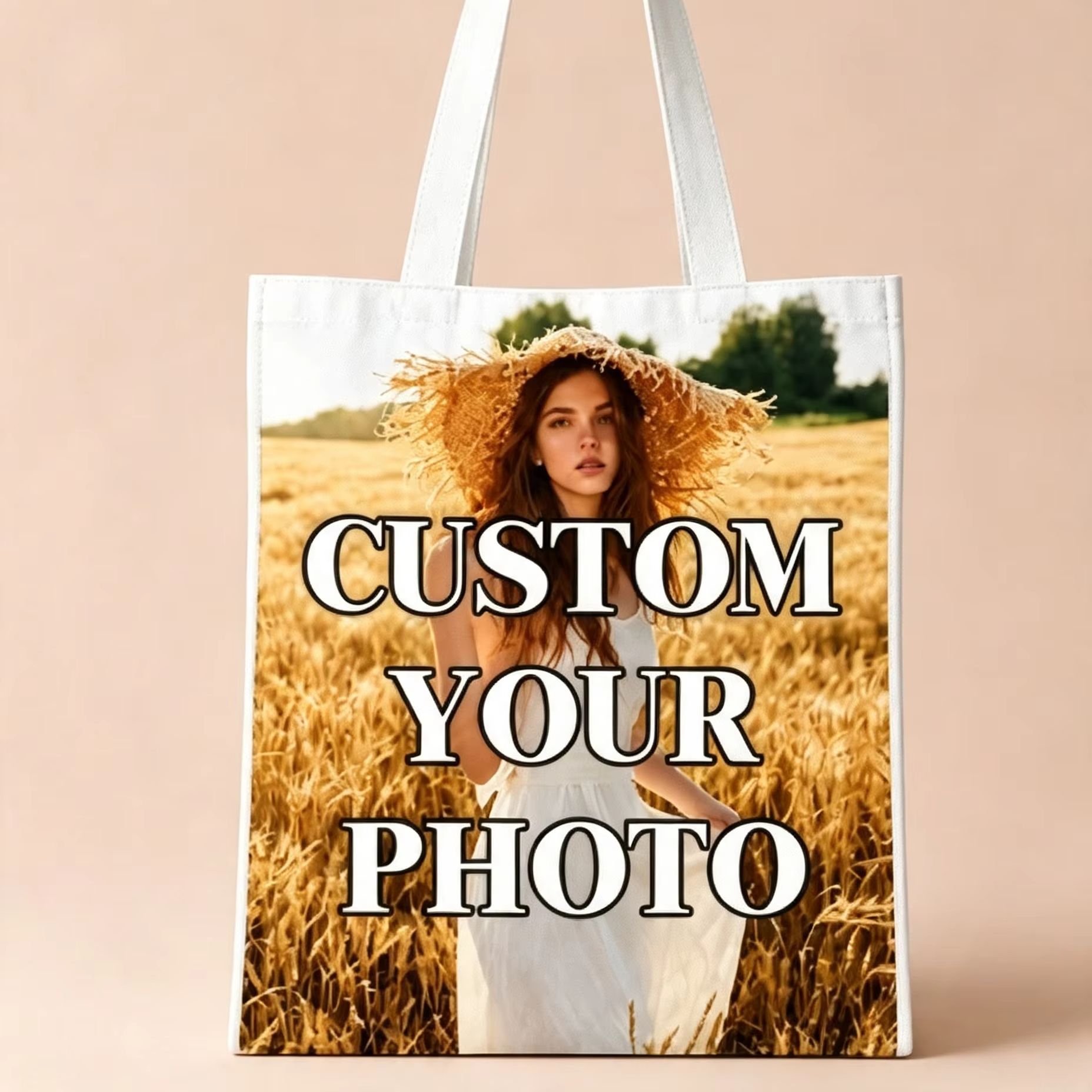 Women Bags Pictures - 맞춤형 사진 캔버스 토트백, 나만의 사진