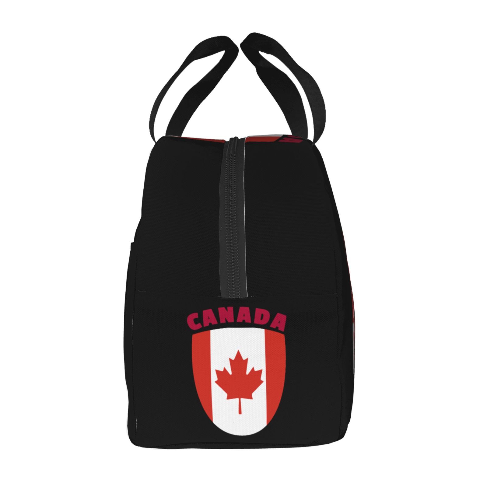 캐나다 국기 인쇄 학교용 절연 점심 가방 방수 쿨러 열 - Women Bags Canada 리뷰 및 가격