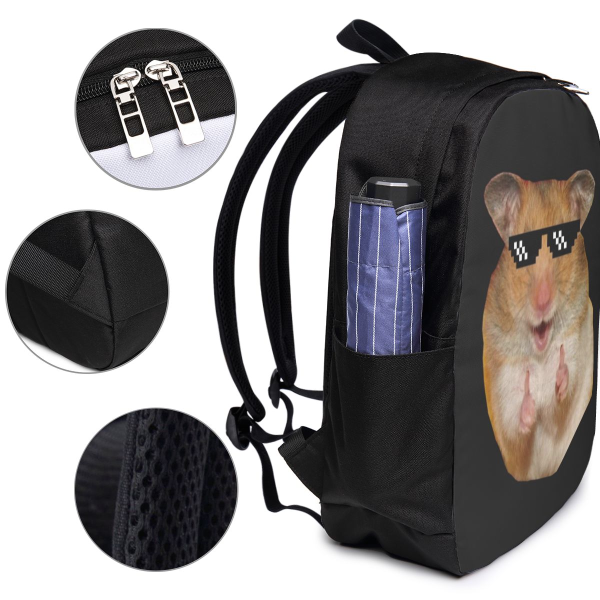 재미있는 햄스터 배낭 여행 노트북 가방 컴퓨터 대학생  - Women Bags Laptop 리뷰 및 가격