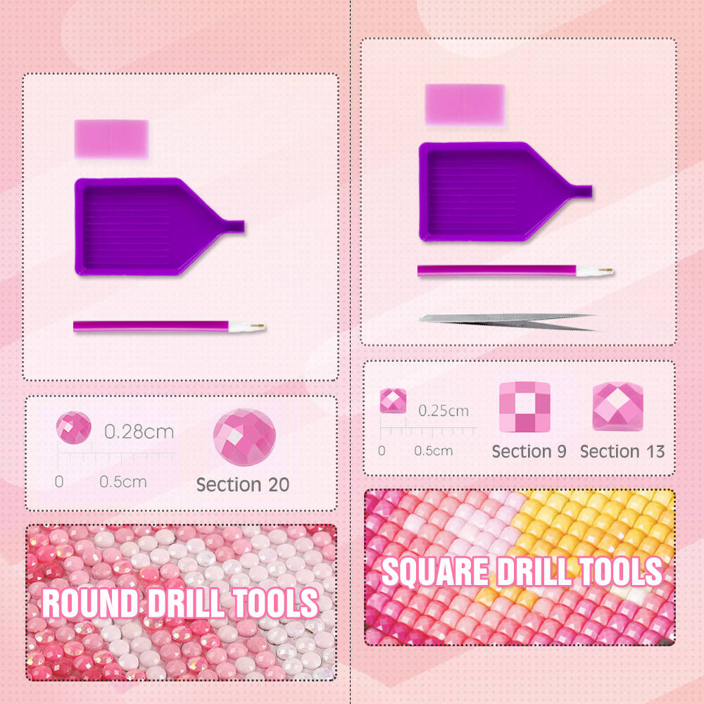 HUACAN 다이아몬드 모자이크 노벨티 2026 여성  - Women Bags Pictures 리뷰 및 가격