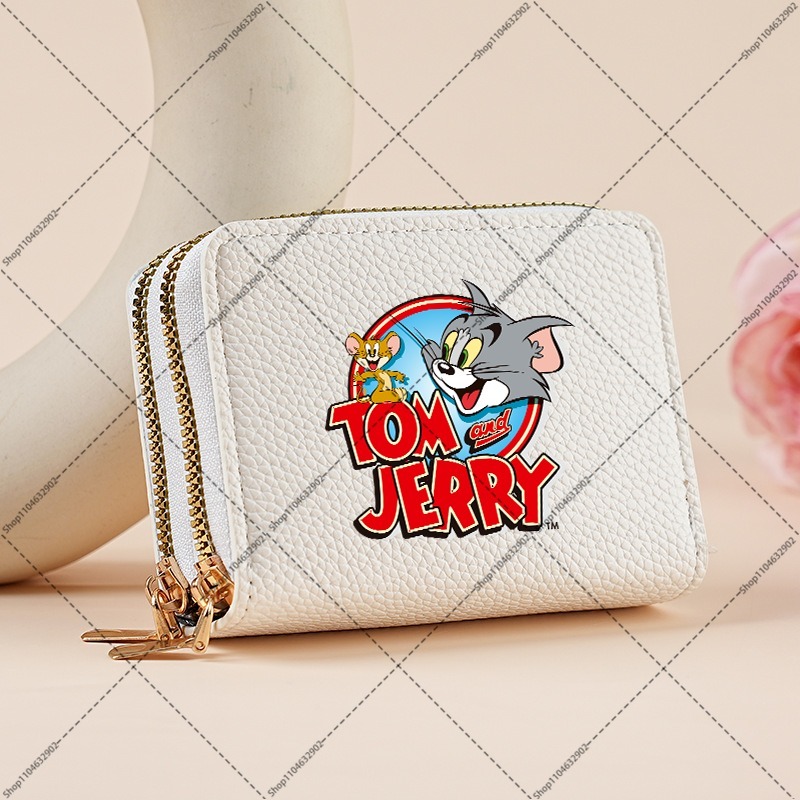 톰과 제리 귀여운 카드 홀더 지갑 만화 애니메이션 무늬 - Women Bags Purses 리뷰 및 가격