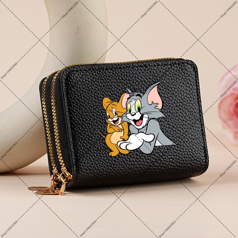 톰과 제리 귀여운 카드 홀더 지갑 만화 애니메이션 무늬 - Women Bags Purses 리뷰 및 가격