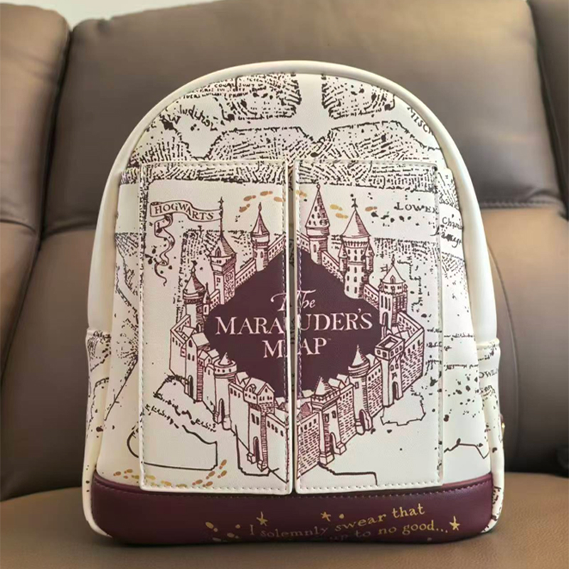 해리포터 지도 프린트 코스프레 여성용 더블 스트랩 숄더 - Women Bags Accessories 리뷰 및 가격