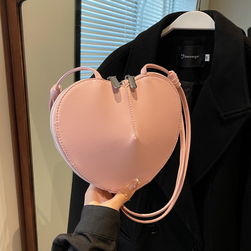 2026 니치 라이트 럭셔리 휴대폰 PU 가죽 숄더 크 - Half Moon Crescent 리뷰 및 가격