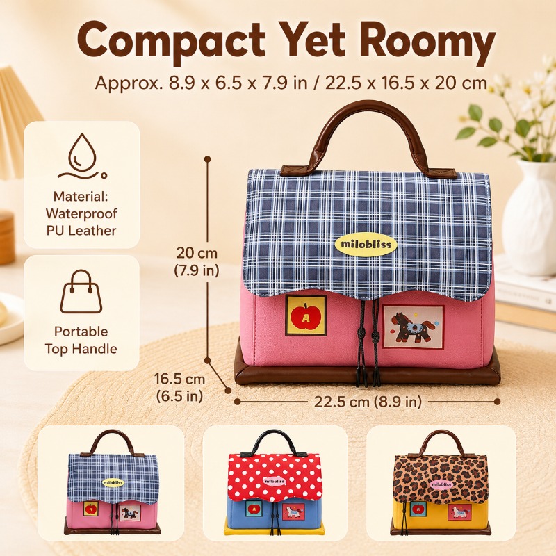 귀여운 말 메이크업 가방 방수 가죽 휴대용 화장품 주최 - Women Vanity Bags 리뷰 및 가격