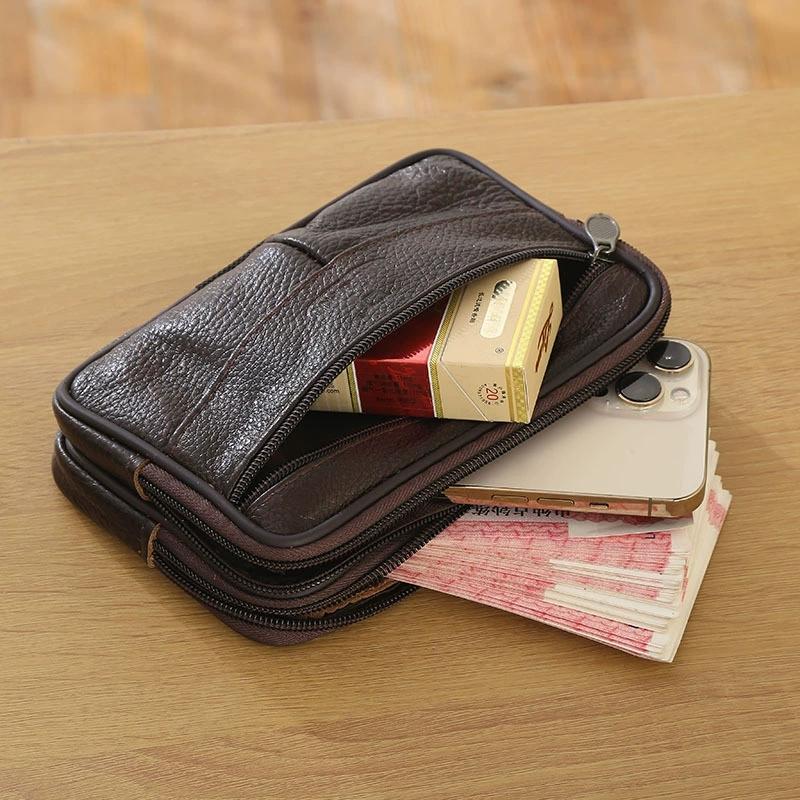 남성용 가죽 핸드백 1개, 대용량 지갑, 휴대폰 포켓, - Women Bags Purses 리뷰 및 가격