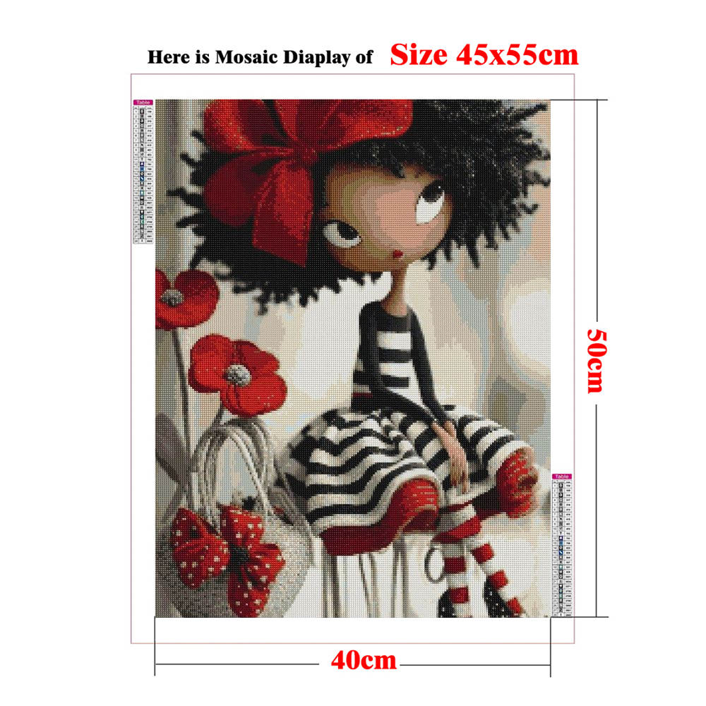 새로운 DIY 다이아몬드 페인팅 꽃 상자를 든 현대 여 - Women Bags Pictures 리뷰 및 가격