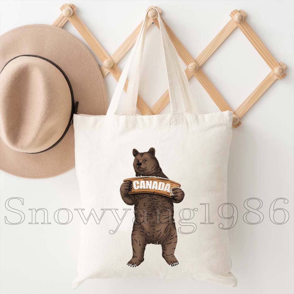 캐나다 지도 깃발 행복한 캐나다 소녀 토론토 관광 선물 - Women Bags Canada 리뷰 및 가격