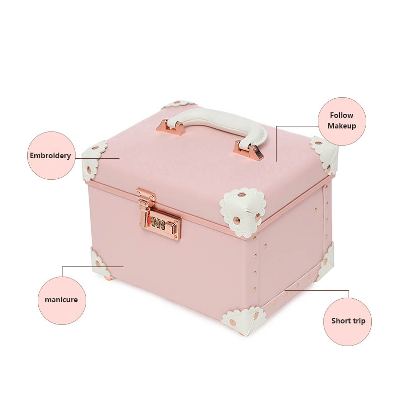 여성 메이크업 아티스트 뷰티 화장품 정리함 비밀번호 핑 - Women Vanity Bags 리뷰 및 가격