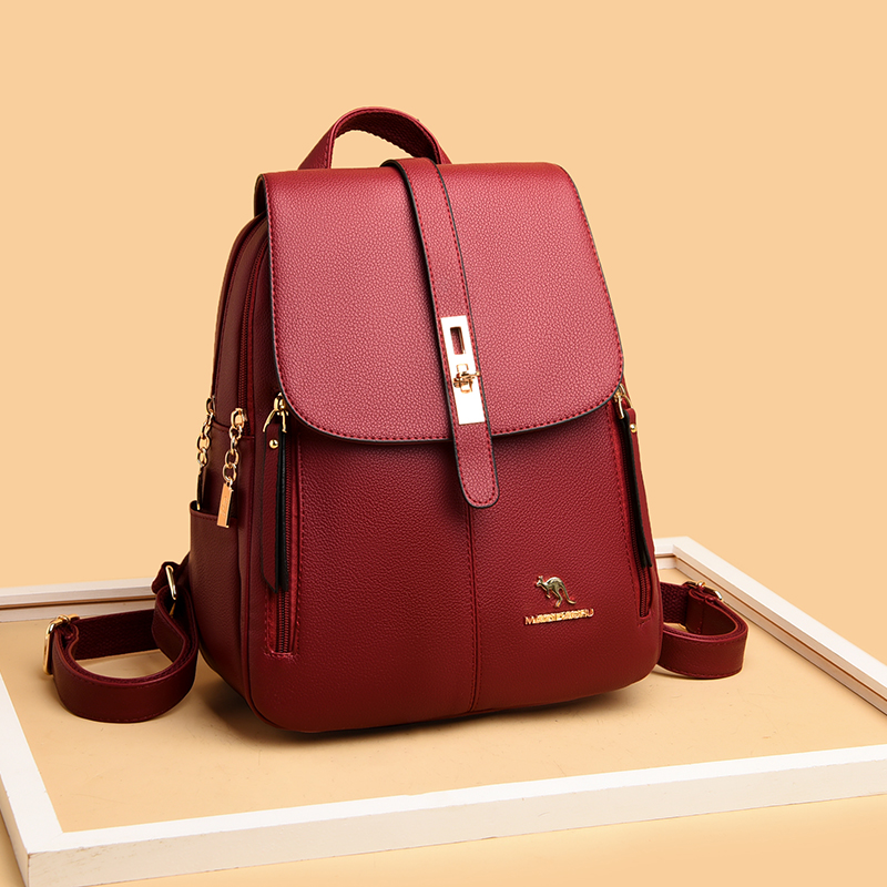여성용 럭셔리 가죽 배낭, A Dos 캐주얼 데이팩,  - Women Bags Guess 리뷰 및 가격