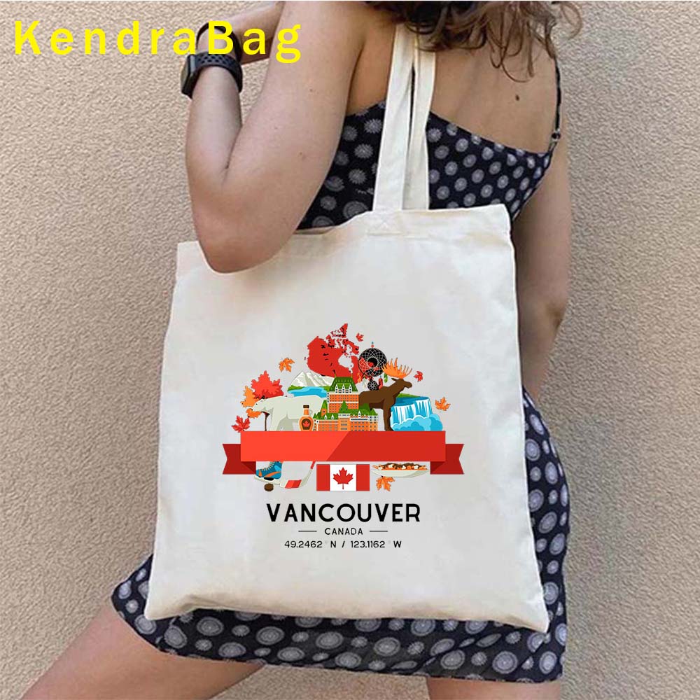 해피 캐나다 데이 캐나다 관광 선물 몬트리올 밴쿠버 토 - Women Bags Canada 리뷰 및 가격