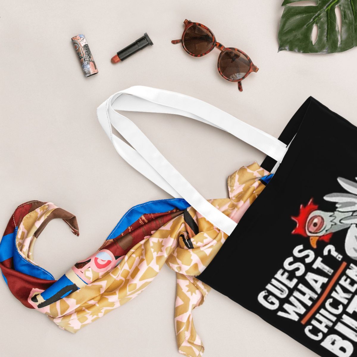 웰컴 치킨 게스 워트 치킨 버트 재미있는 쇼핑백 재사용 - Women Bags Guess 리뷰 및 가격