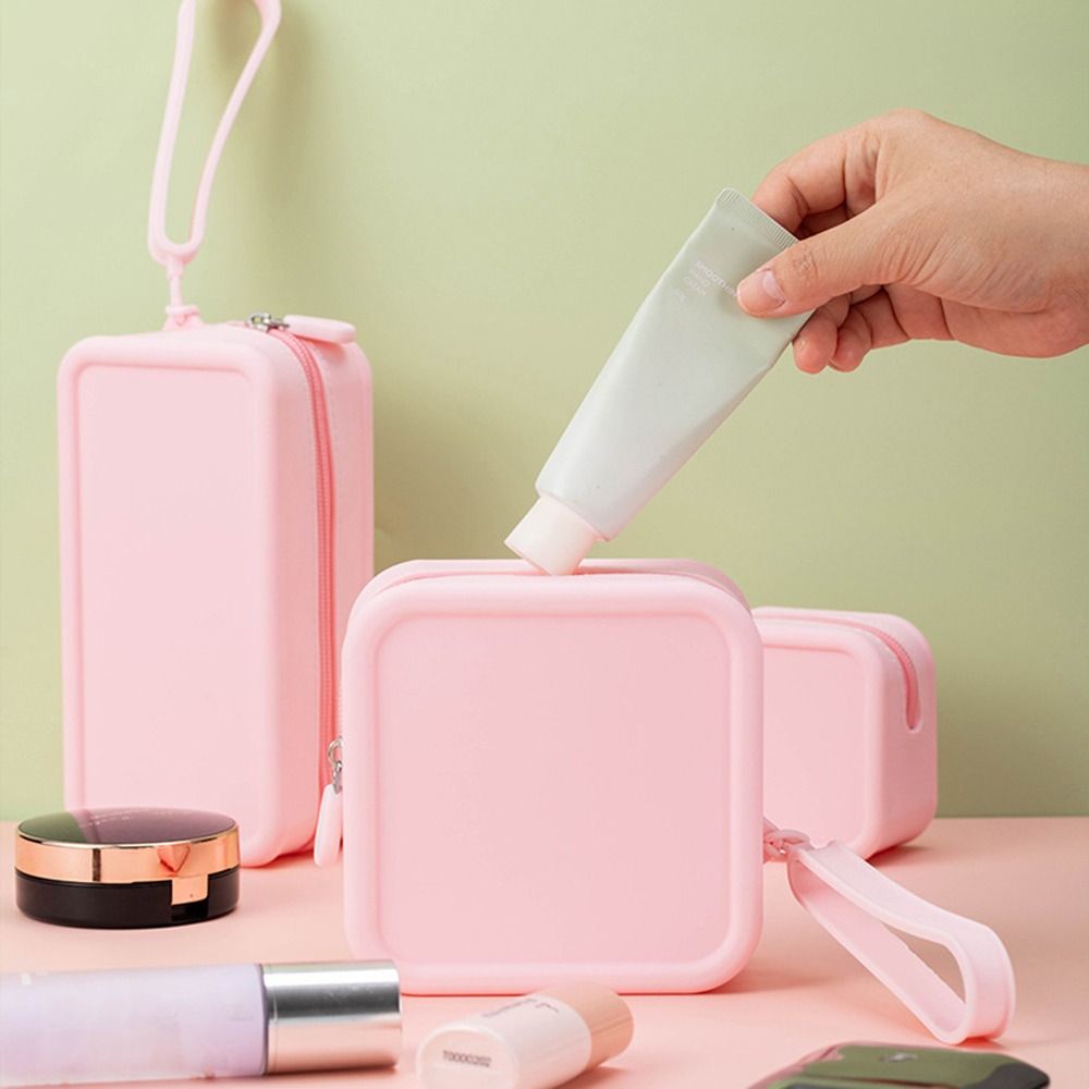 휴대용 실리콘 동전 지갑 대용량 지퍼 이어폰 가방 방수 - Women Bags Purses 리뷰 및 가격