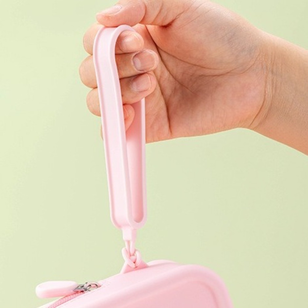 휴대용 실리콘 동전 지갑 대용량 지퍼 이어폰 가방 방수 - Women Bags Purses 리뷰 및 가격