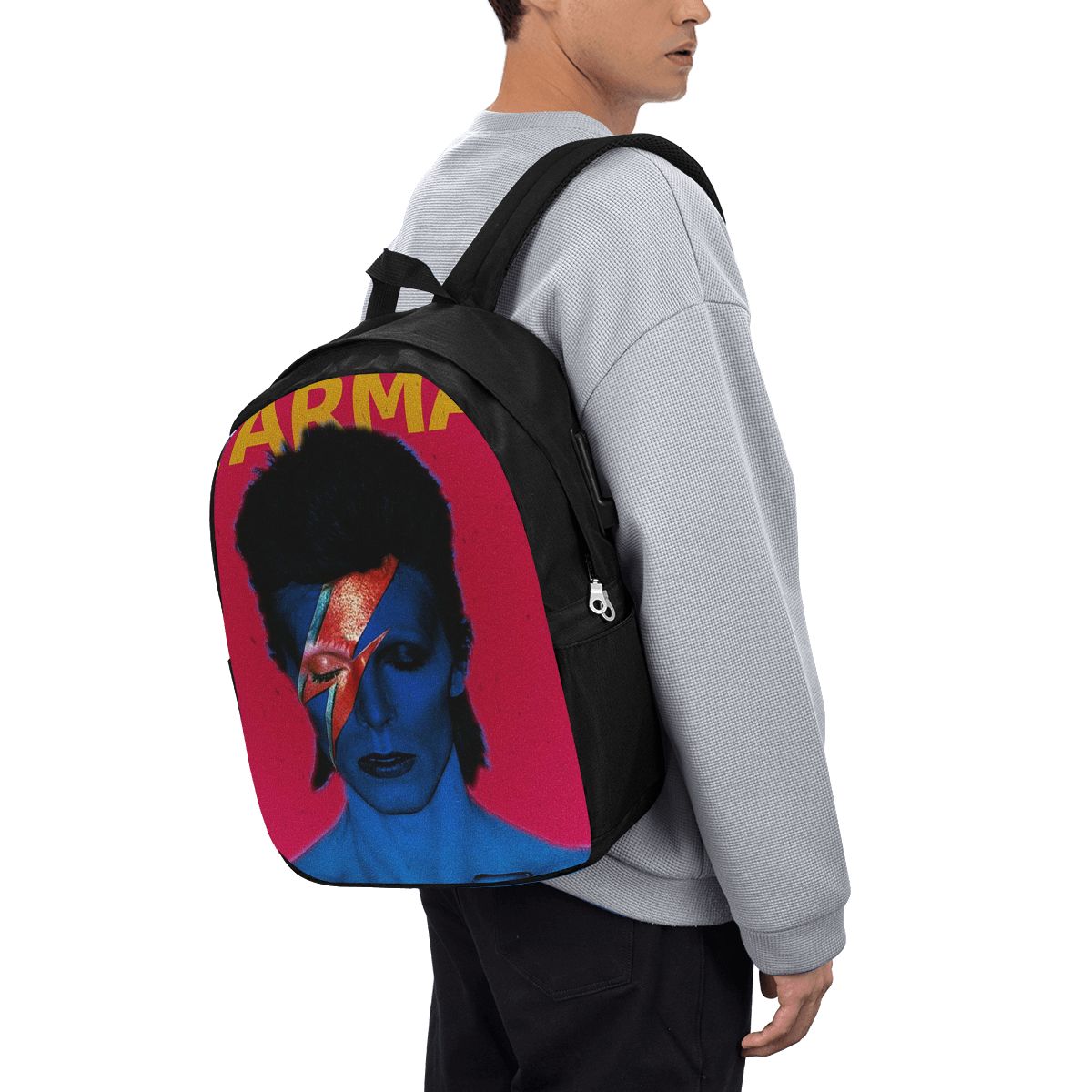데이비드 보위드 백팩 여행 노트북 가방 컴퓨터 대학생  - Women Bags Laptop 리뷰 및 가격