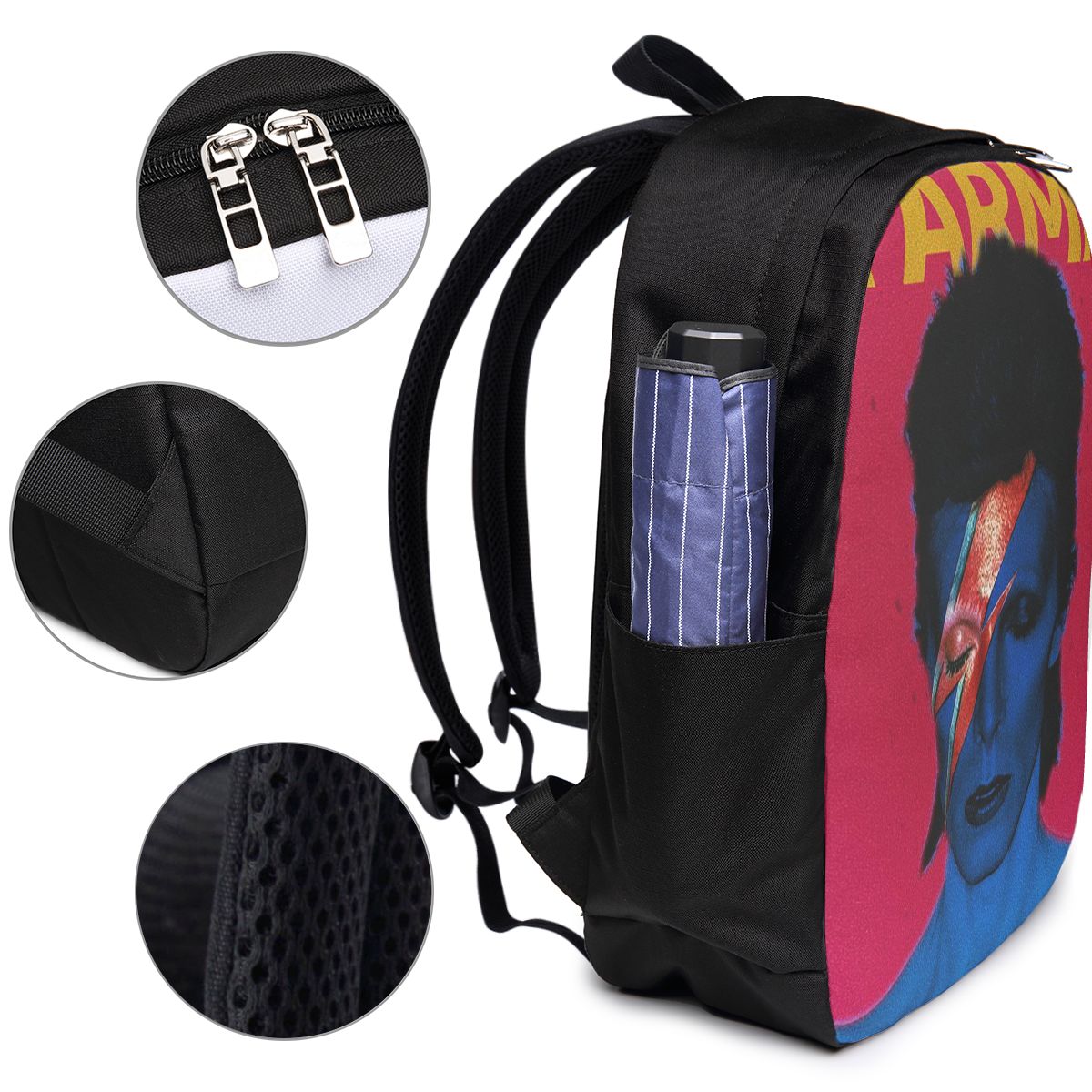 데이비드 보위드 백팩 여행 노트북 가방 컴퓨터 대학생  - Women Bags Laptop 리뷰 및 가격