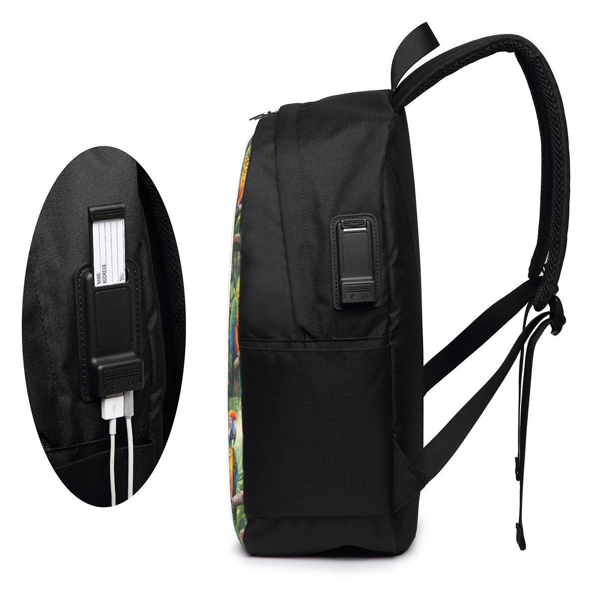 귀여운 맥아오 앵무새 배낭 여행 노트북 가방 컴퓨터 대 - Women Bags Laptop 리뷰 및 가격