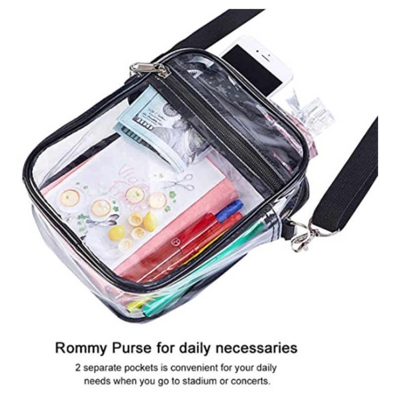 1-10개 여성용 투명 크로스바디 백, 지퍼와 조절 가 - Women Bags Purses 리뷰 및 가격