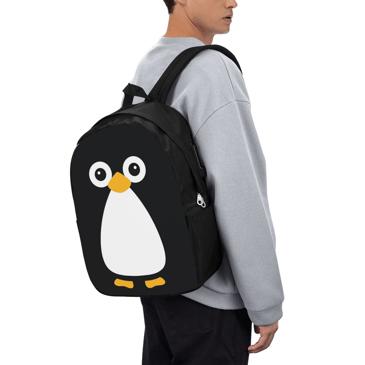 귀여운 벡터 펭귄 배낭 여행 노트북 가방 컴퓨터 대학생 - Women Bags Laptop 리뷰 및 가격