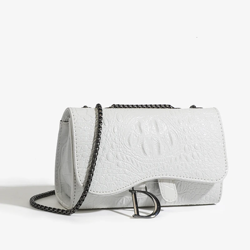 패션 여성용 크록 패턴 스팽글 체인 크로스바디 백 D- - Women Bags Guess 리뷰 및 가격