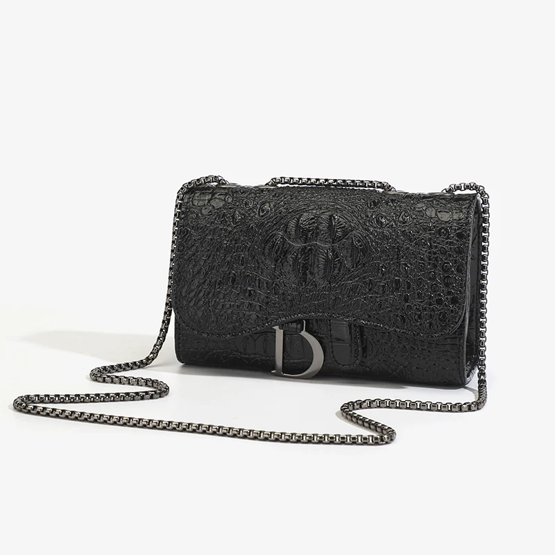 패션 여성용 크록 패턴 스팽글 체인 크로스바디 백 D- - Women Bags Guess 리뷰 및 가격