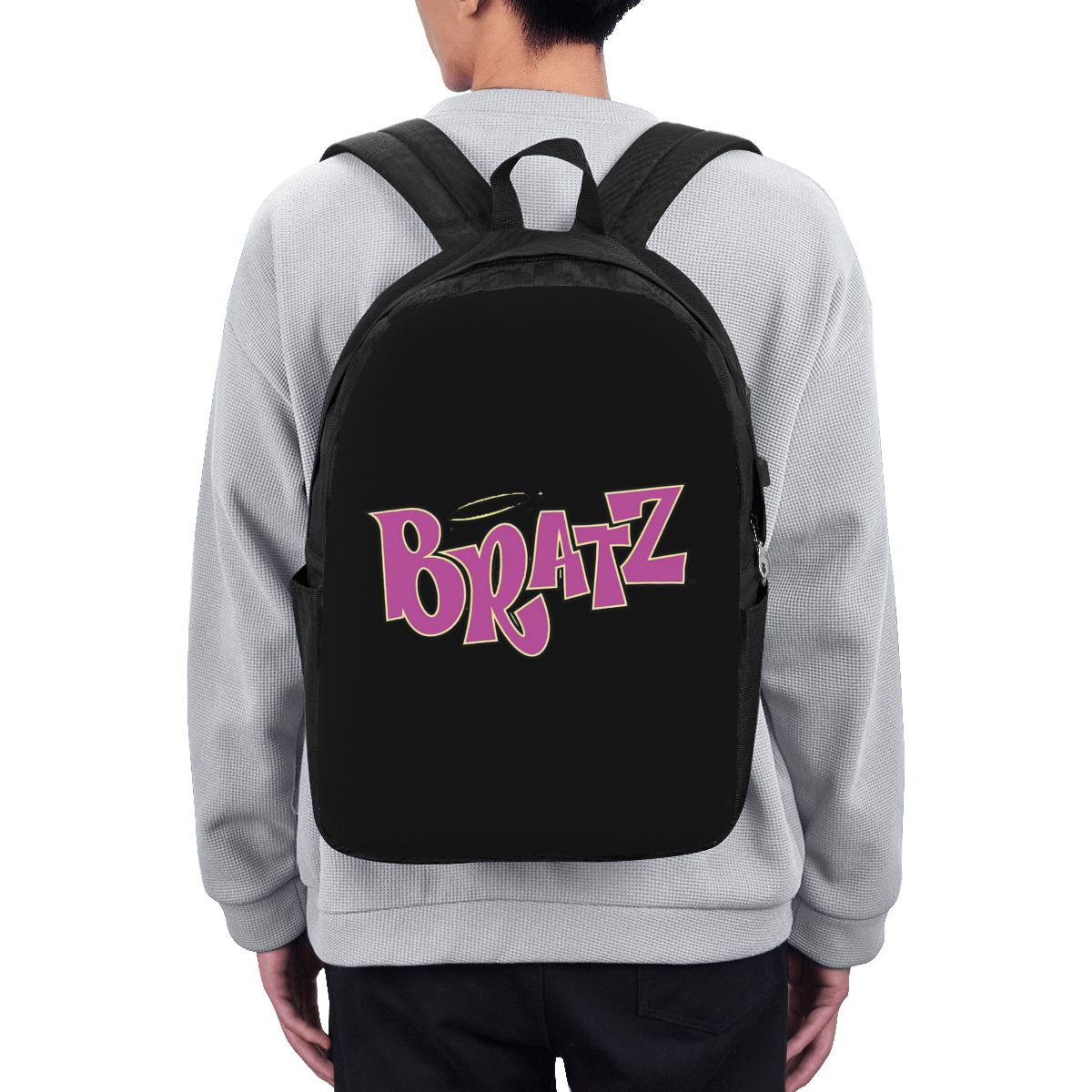 Bratz 로고 배낭 여행 노트북 가방 컴퓨터 대학생  - Women Bags Laptop 리뷰 및 가격