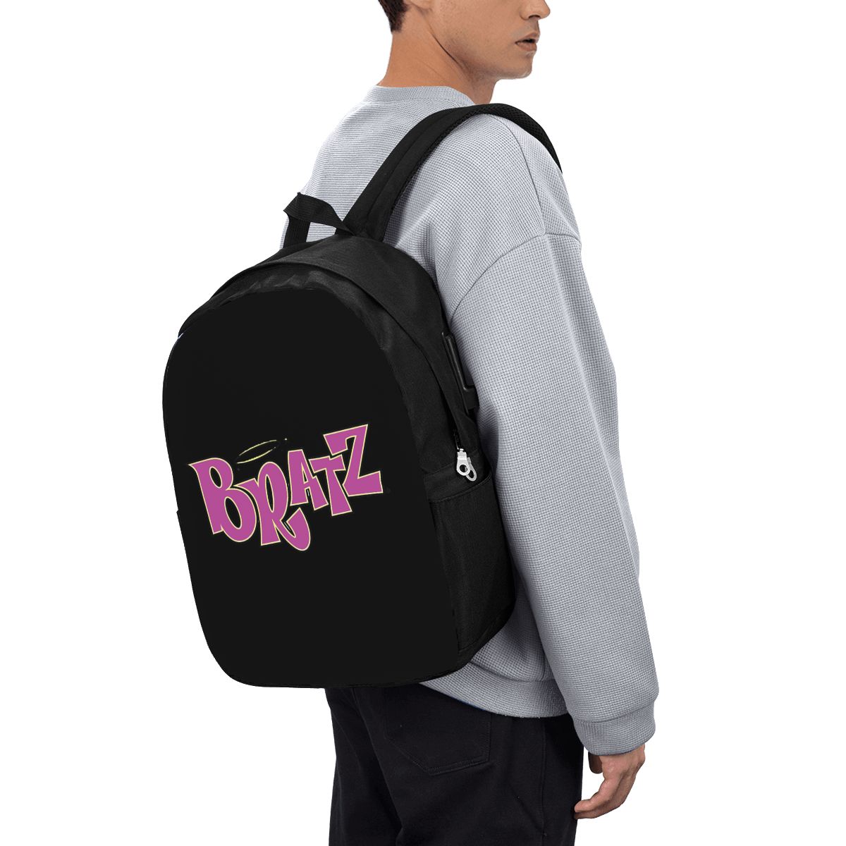 Bratz 로고 배낭 여행 노트북 가방 컴퓨터 대학생  - Women Bags Laptop 리뷰 및 가격