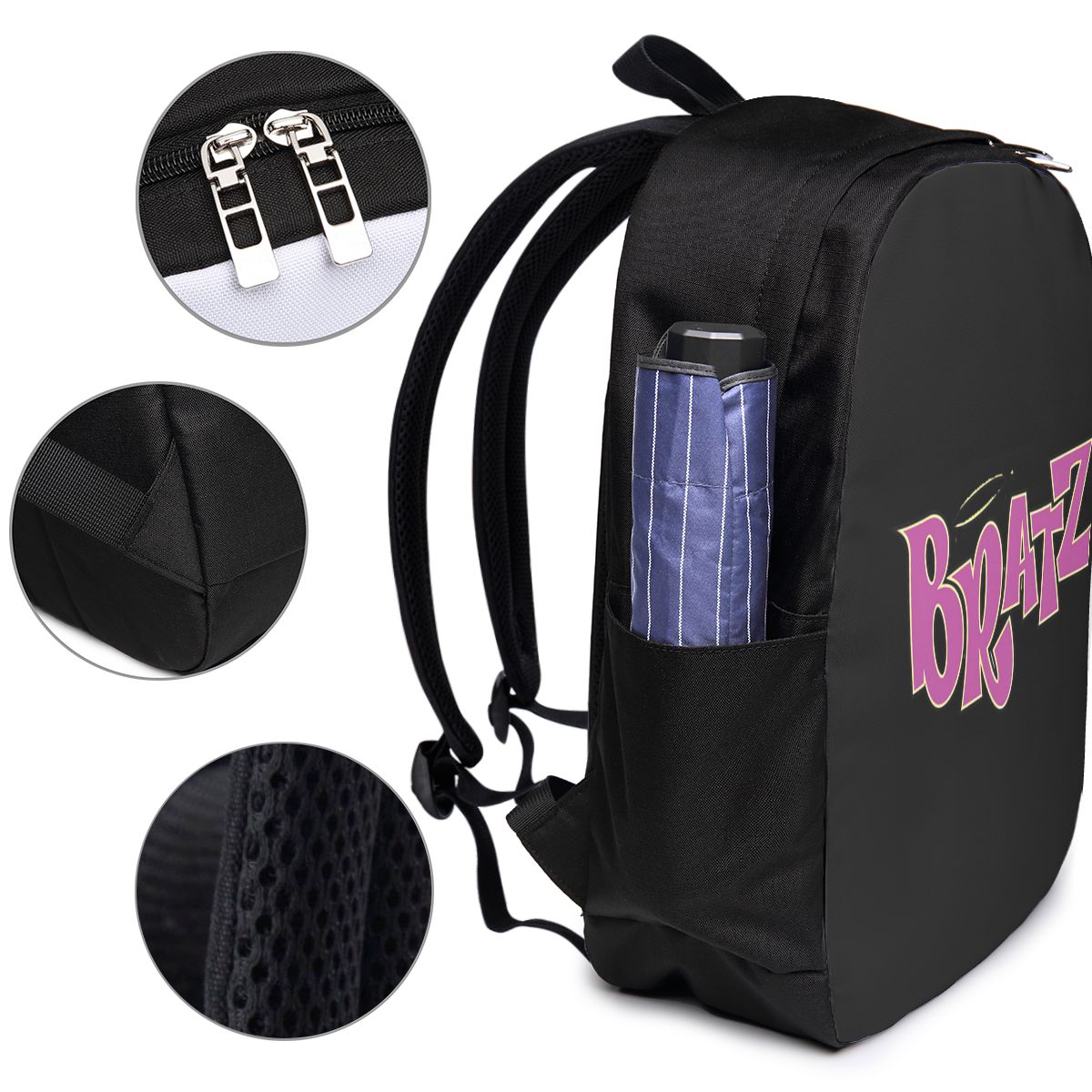 Bratz 로고 배낭 여행 노트북 가방 컴퓨터 대학생  - Women Bags Laptop 리뷰 및 가격