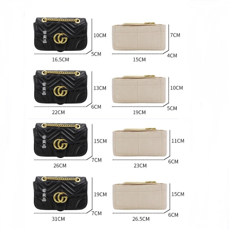 구찌 마몬트 22 26 31 가방용 가방 정리함 맞춤형 - Women Bags For Women 리뷰 및 가격