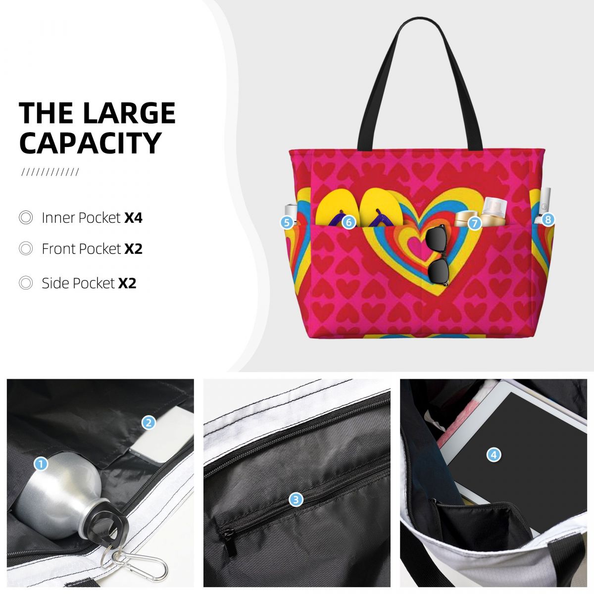Agatha Ruiz-De La-Prada 패턴 비치  - Women Bags Prada 리뷰 및 가격